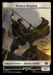 Human Soldier Token (0002) - Foil